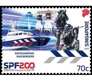 Bicentenary of Singapore Police Force - Singapore 2020 - 70