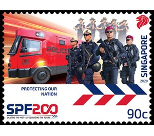 Bicentenary of Singapore Police Force - Singapore 2020 - 90