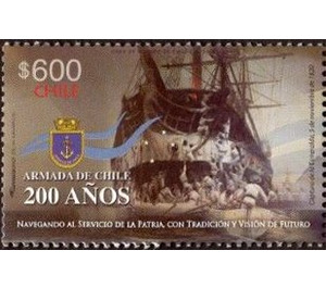 Bicentenary of the Chilean Navy - Chile 2018 - 600