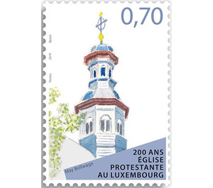 Bicentenary of the Protestant Church of Luxembourg - Luxembourg 2019 - 0.70