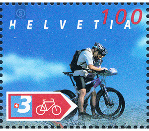 Bicycle country  - Switzerland 2004 - 100 Rappen