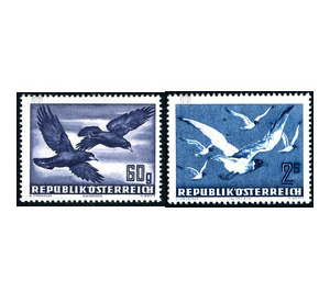 Birds  - Austria / II. Republic of Austria 1950 Set