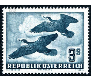 birds  - Austria / II. Republic of Austria 1953 - 3 Shilling