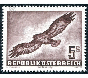 birds  - Austria / II. Republic of Austria 1953 - 5 Shilling