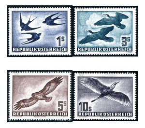 Birds  - Austria / II. Republic of Austria 1953 Set