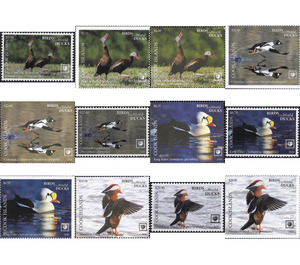 Birds of the World: Ducks (2020) - Polynesia / Cook Islands 2020 Set