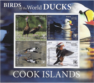 Birds of the World : Ducks - Polynesia / Cook Islands 2020