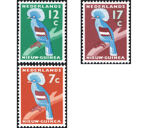 Birds Pigeons - Melanesia / Netherlands New Guinea 1959 Set