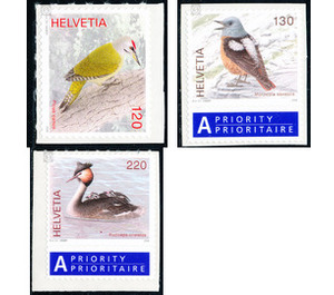 birds  - Switzerland 2008 Set