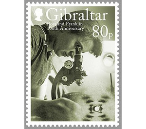 Birth Centenary of Rosalind Franklin, Biologist and Chemist - Gibraltar 2020 - 80