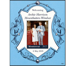 Birth of Archie Harrison Mountbatten-Windsor - Caribbean / Montserrat 2019