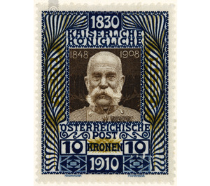 birthday  - Austria / k.u.k. monarchy / Empire Austria 1910 - 10 Krone