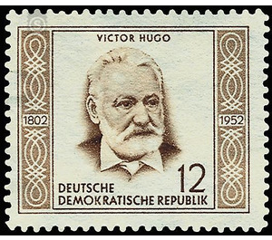 Birthdays and deaths of famous people  - Germany / German Democratic Republic 1952 - 12 Pfennig