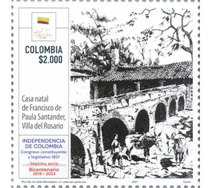 Birthplace of Francisco Paula de Santander - South America / Colombia 2021