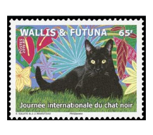 Black cat - Polynesia / Wallis and Futuna 2019