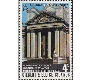 Blenheim Palace, Churchill's birthplace - Micronesia / Gilbert and Ellice Islands 1974 - 4