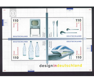 Block edition: Design in Germany  - Germany / Federal Republic of Germany 1999