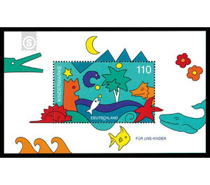 Block edition: For us children  - Germany / Federal Republic of Germany 1998