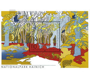 Block edition: German National and Nature Park Hainich National Park - Germany / Federal Republic of Germany 2000