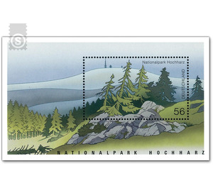 Block edition: German national and nature parks - Hochharz National Park  - Germany / Federal Republic of Germany 2002