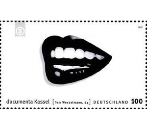 Block stamp: 10.documenta, Kassel  - Germany / Federal Republic of Germany 1997 - 100 Pfennig