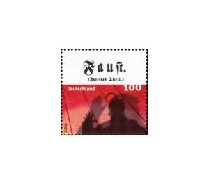 Block stamp: Classical theater - 150th anniversary of the world premiere of Faust II  - Germany / Federal Republic of Germany 2004 - 100 Euro Cent