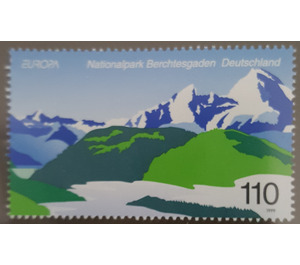 Block stamp: Europe: nature and national parks  - Germany / Federal Republic of Germany 1999 - 110 Pfennig