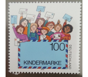 Block stamp: for us children  - Germany / Federal Republic of Germany 1997 - 100 Pfennig