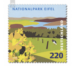 block stamp: German National and Nature Parks - Eifel National Park  - Germany / Federal Republic of Germany 2009 - 220 Euro Cent