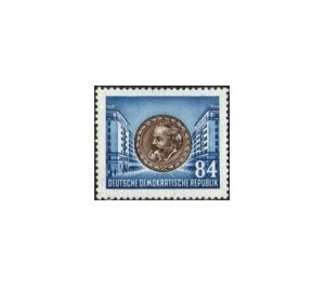 Block stamp: Karl Marx year  - Germany / German Democratic Republic 1953 - 84 Pfennig