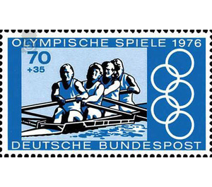 Block stamp: Summer Olympics  - Germany / Federal Republic of Germany 1976 - 70 Pfennig