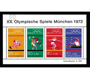 Blockausgabe  - Germany / Federal Republic of Germany 1972