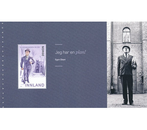 Booklet stamp Egon Olsen - Norway 2019