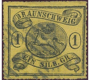 Braunschweig coat of arms - Germany / Old German States / Brunswick 1864 - 1