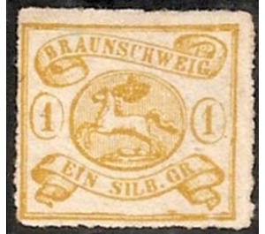 Braunschweig coat of arms - Germany / Old German States / Brunswick 1864 - 1