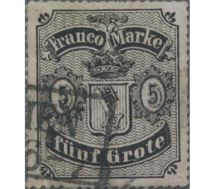 Bremen coat of arms - Germany / Old German States / Bremen 1862 - 5