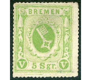 Bremen coat of arms - Germany / Old German States / Bremen 1863 - 5