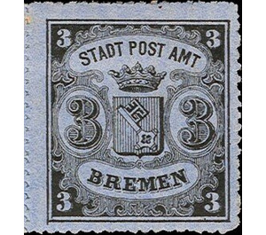 Bremen coat of arms - Germany / Old German States / Bremen 1864 - 3
