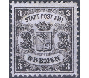 Bremen coat of arms - Germany / Old German States / Bremen 1866 - 3