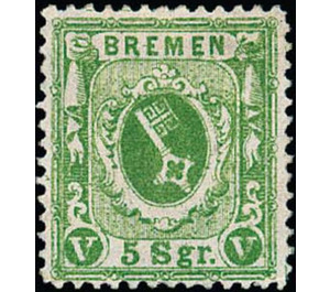 Bremen coat of arms - Germany / Old German States / Bremen 1866 - 5