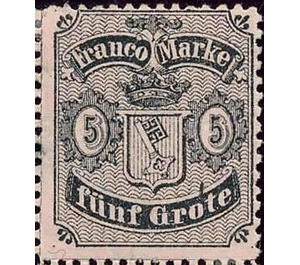Bremen Coat of Arms - Germany / Old German States / Bremen 1867 - 5