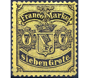 Bremen coat of arms - Germany / Old German States / Bremen 1867 - 7