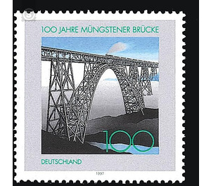 Bridges: 100 years of the Müngsten Bridge - Germany / Federal Republic of Germany 1997 - 100 Pfennig