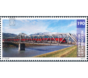 bridges  - Liechtenstein 2013 - 190 Rappen