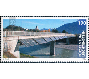 bridges  - Liechtenstein 2014 - 190 Rappen