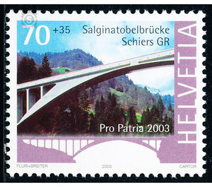 bridges  - Switzerland 2003 - 70 Rappen