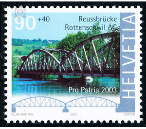 bridges  - Switzerland 2003 - 90 Rappen