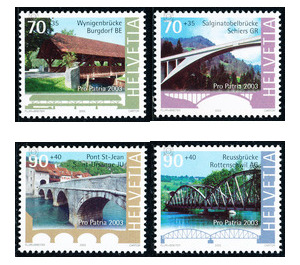 bridges  - Switzerland 2003 Set