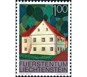 building  - Liechtenstein 1978 - 100 Rappen
