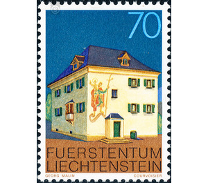 building  - Liechtenstein 1978 - 70 Rappen